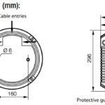 Zone 2 Zone 22 ATEX Bulkhead Luminaires Flameproof – Appleton HBN